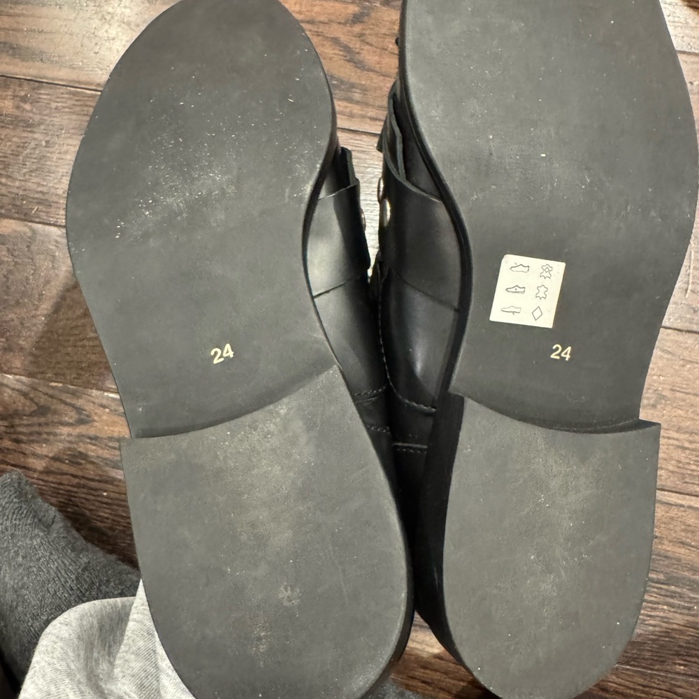 Comme des garçons multi strap buckle monk shoes in 24 - Picture 3 of 5